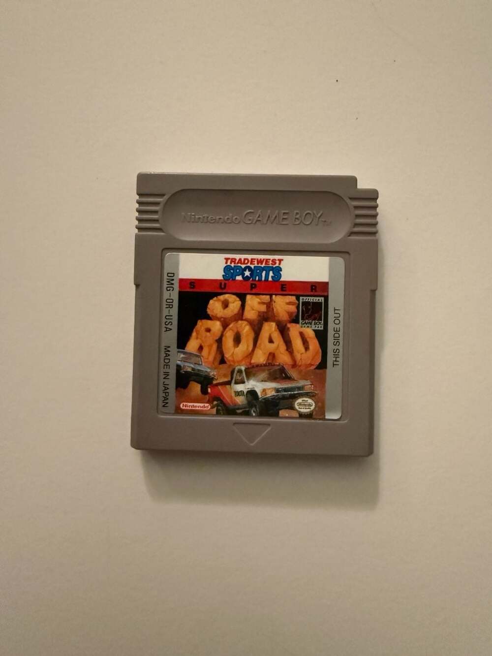 Nintendo Super Off Road Game Boy Cartridge